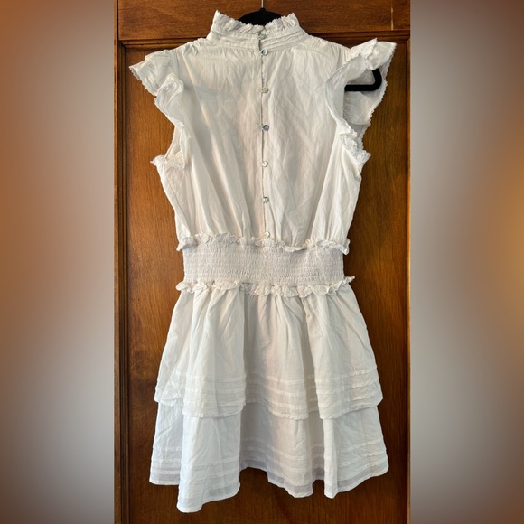 NWT Cleobella Versailles Mini Dress- White- Small - Picture 4 of 7